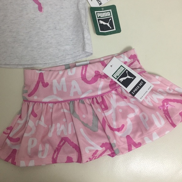 Puma cute girl skort with top - Picture 5 of 7